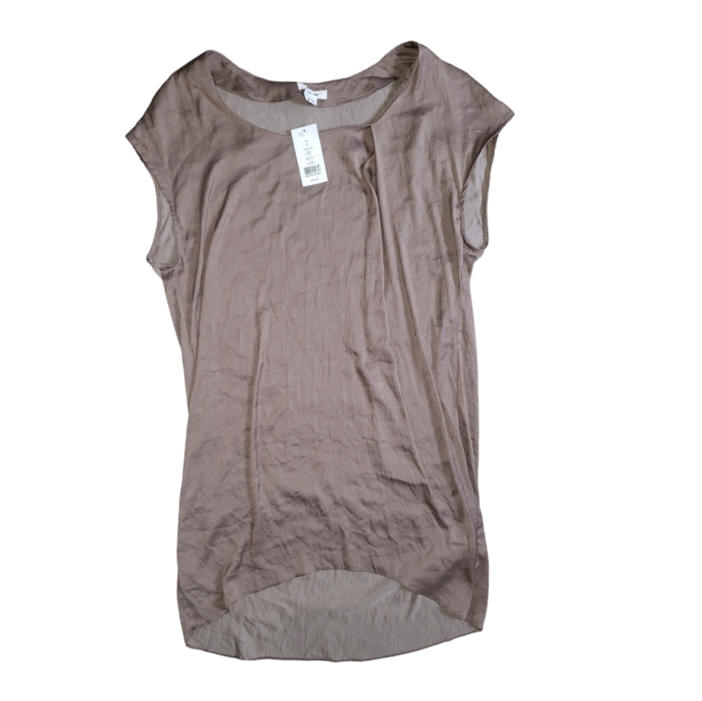 NWT Helmut Lang High Low Loose Dress Size S